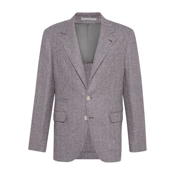 Brunello Cucinelli Purple Jackets Men